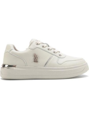 U.s. Polo Assn. U.s. Polo Assn. Alka 4fx 101532313  Bej Kadın Günlük Spor Ayakkabı