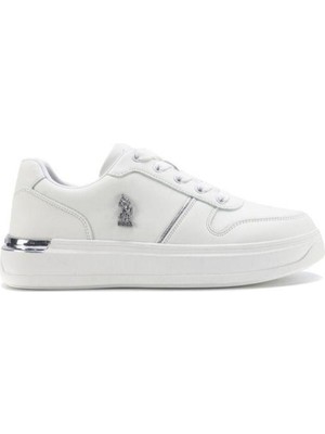 U.s. Polo Assn. Alka 4fx 101532314  Beyaz Kadın Günlük Spor Ayakkabı