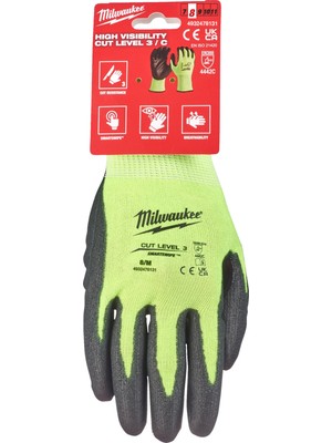 Milwaukee 3.derece Kesik Koruyucu Eldiven 11/xxl 4932478134