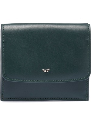 Tergan Yeşil Hakiki Deri Erkek Cüzdan - S1CE00001649-H3B