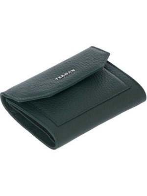 Tergan  Yeşil Hakiki Deri Kadın Cüzdan - S1CB00005809-I5T