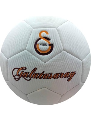 Galatasaray Futbol Topu Premium No:5 Beyaz