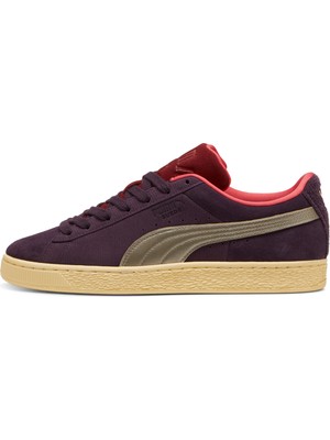 Puma Unisex Bordo Puma Suede Play.paris. Bordo Unisex Günlük Spor Ayakkabı