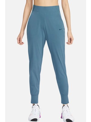Nike Dri Fit Bliss Luxe Training Trousers Pant Kadın Eşofman Altı Koyu Yeşil