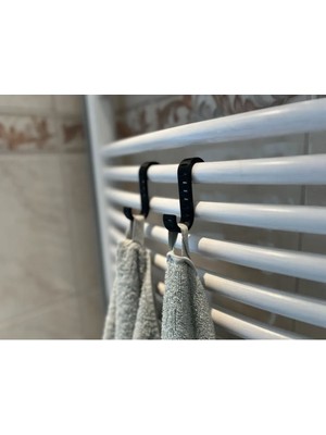 Havlu Radyatör Askısı – Şık ve Dayanıklı Çiftli Kancalı Tasarım