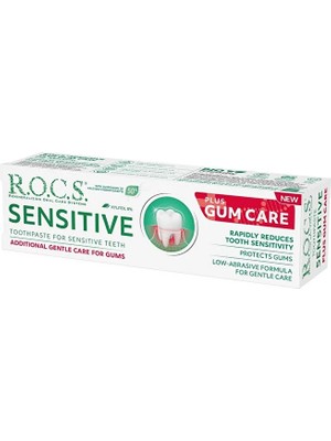 R.O.C.S. Diş Macunu - Sensitive Artı Diş Eti Bakımı - 94 gr