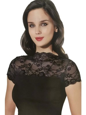 Şahinler Bayan Likralı Dantelli Atlet B624