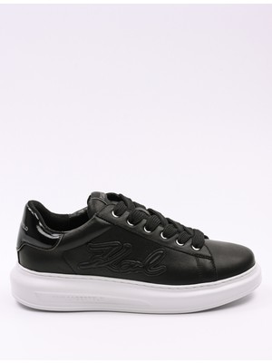 Karl Lagerfeld Siyah Erkek Sneaker Kaprı Mens Signia Patch Embro