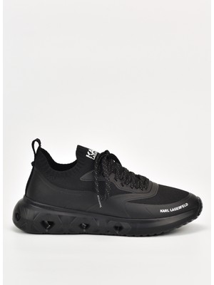 Karl Lagerfeld Siyah Erkek Sneaker K/kıte Run Knit Sock Lo