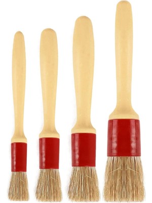 4’lü No: 6-8-10-12 Ayakkabı Yapıştırıcı Sürme Fırça Seti