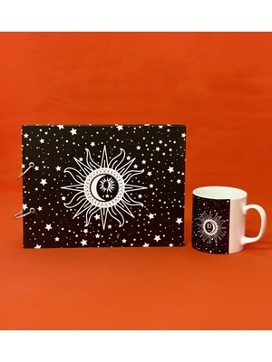 Giftmoda Tarot Tasarımlı Albüm Ve Kupa Set