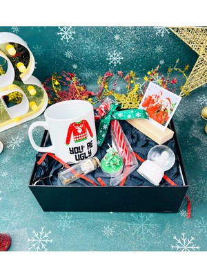 Giftmoda You're Ugly Tasarımlı Yılbaşı Hediye Seti