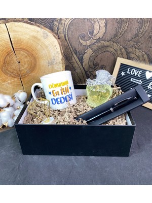 Özel Kutulu Dünyanın En Iyi Dedesi Tasarımlı Hediye Seti