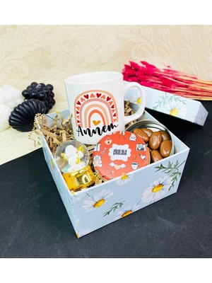 Giftmoda Gökkuşağı Anne Tasarımlı Mini Hediye Seti