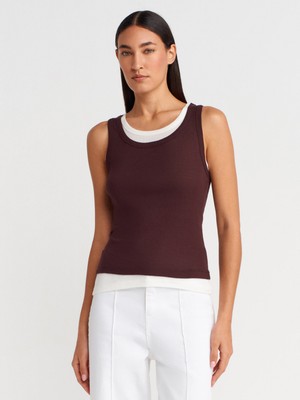 31870 Çift Katlı Top-Kahve
