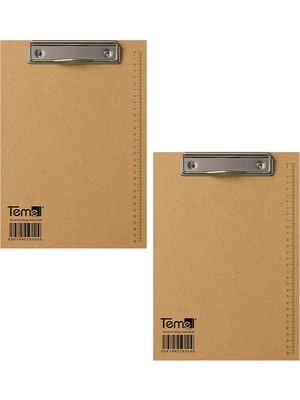 Temel Ahşap Sekreterlik A4 2li Set