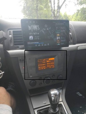 Opel Vectra C Yol Bilgisayarı Için Double Teyp Kasası