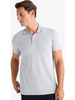 Defacto Erkek  T-Shirt M6609AZ/GR130 Grey