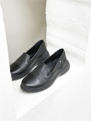 D25YA-3420 Hakiki Deri Ortopedik Günlük Ayakkabı Kadın