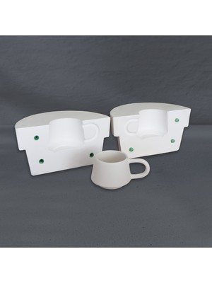 Nara Fincan Alçı Kalıbı – Nara Fincan – Sanatsal Seri