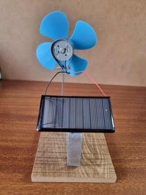 Solar Motorlu Fan Deney Seti – Güneş Enerjisi ile Hareketi Keşfet
