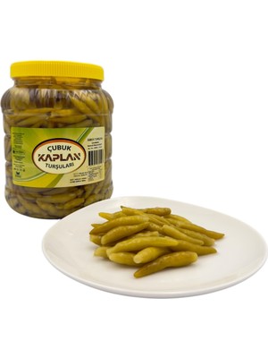 Çubuk Kaplan Turşuları 2 Kg Yakan Biber Turşusu - Ev Yapımı Doğal Fermantasyon