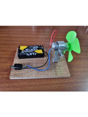 Motorlu Pil Deney Seti – Elektrik ve Mekanik Sistemleri Keşfet!