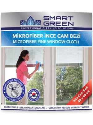 Mediterian İnce ve yumuşak cam bezi, parlak temizlik için ideal çözümdür