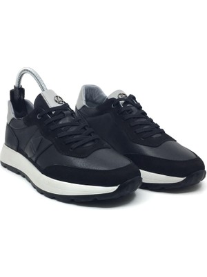 Taşpınar Lisans %100 Hakiki Deri Ortopedik Erkek Günlük Yazlık Bağcıklı Yeni Sezon Spor Ayakkabı 40-44