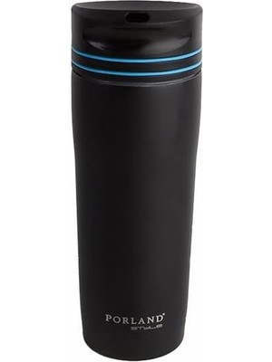 Termo Mavi Çizgili Termos 380CC