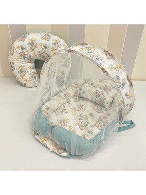 Cibinlikli Babynest Seti - 100% Pamuklu