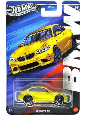 Hot Wheels 2016 Bmw M2 Silver Series Uzun Kart Model Araba