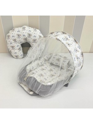 Cibinlikli Babynest Seti - 100% Pamuklu