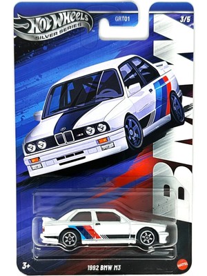 Hot Wheels 1992 Bmw M3 Silver Series Uzun Kart Diecast Araba