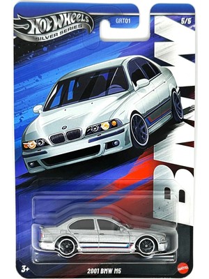 Hot Wheels 2001 Bmw M5 Silver Series Uzun Kart Model Araba