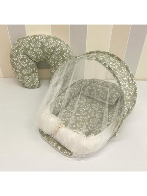 Cibinlikli Babynest Seti - 100% Pamuklu