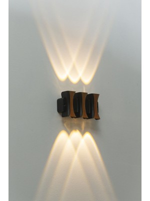 Ekim Aydınlatma 6 Watt Gün Işığı Ledli Bahçe, Teras, Balkon, Kamelya, Veranda Apliği,