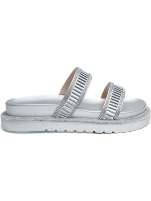 Günlük Taşlı Kadın Terlik