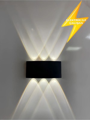 Çift Taraflı Modern Aplik, Haiti Aplik, Dekoratif LED Aplik