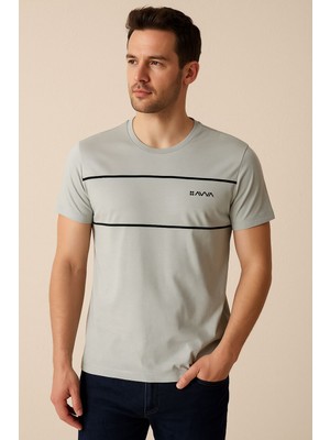 Bisiklet Yaka Erkek Tişört