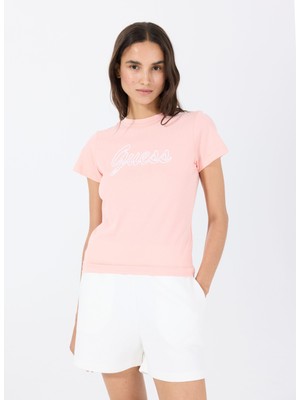 Guess T-Shirt, Xs, Pembe