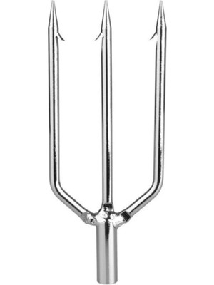 Mediterian Üçlü Zıpkın Ucu Uzun Gümüş, Dayanıklı ve Güvenilir Balıkçılık Aksesuarı