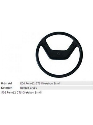 Direksiyon Simidi Gts R12 00010 Kapaksiz Drstr