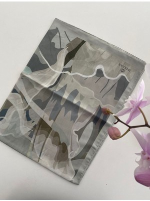 Gökkuşağı Desen Ince Pamuk Şal