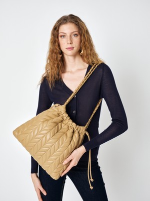 Pierre Cardin Kadın Kapitone Omuz Çantası 05PC25Y10109