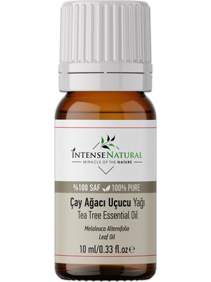 Intense Natural Çay Ağacı Uçucu Yağı 10 ML %100 Saf Doğal Tea Tree Essential Oil