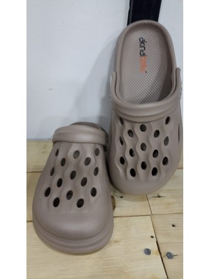 Akınalbella Yeni Sezon Ortopedik Taban Camel Renkli Unısex Günlük Terlik