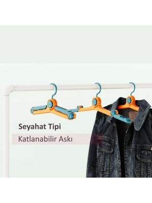 Katlanabilir Çok Amaçlı Askı (Asortili)