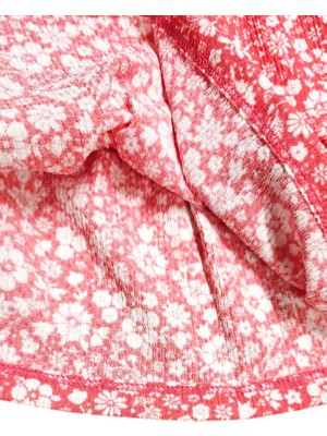 Çiçekli Kız Çocuk Elbise