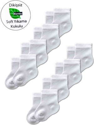 Panfilia Bambu 8li Çocuk Çorap Seti | Kız Erkek Unisex